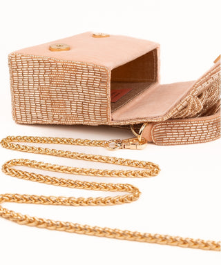 Box Bag Contemporary Wear Pink Bushra Bag by House of Kosha