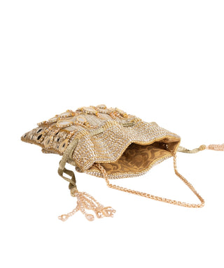 Potli Bag Indian Wedding Gold Noorah Potli by House of Kosha