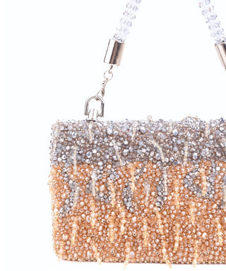 Cutch Bag Contemporary Wear Gold Elsie Clutch by House of Kosha