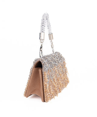 Cutch Bag Contemporary Wear Gold Elsie Clutch by House of Kosha