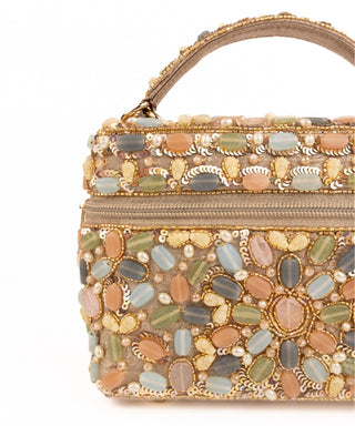 Vanity Bag Contemporary Wear Abia Multicolor Bag by House of Kosha