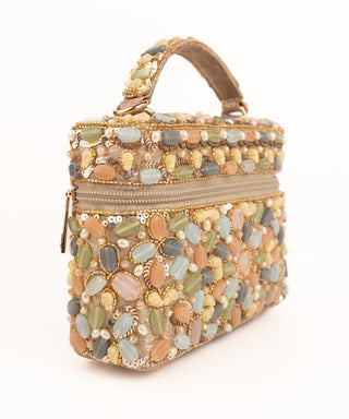 Vanity Bag Contemporary Wear Abia Multicolor Bag by House of Kosha