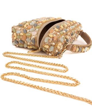 Vanity Bag Contemporary Wear Abia Multicolor Bag by House of Kosha