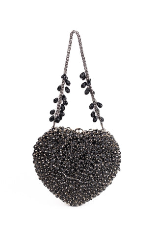 Heart Bag Contemporary Wear Black Lola Bag by House of Kosha