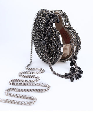 Heart Bag Contemporary Wear Black Lola Bag by House of Kosha