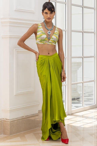 Skirt set for Indian Wedding – Floryn by House of Armuse