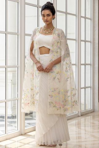 Hand-Painted Jacket for Indian Weddings – Ophelia by House of Armuse