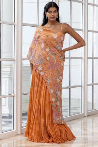 Cape Set for Indian Weddings – Zinnia by House of Armuse