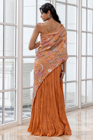 Cape Set for Indian Weddings – Zinnia by House of Armuse