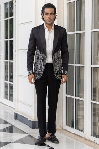 Jacket set for Contemporary Wear – Zyric Black by House of Armuse