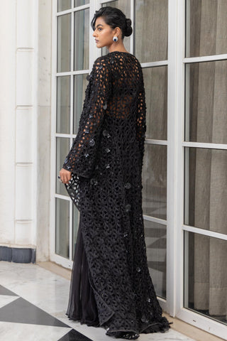 Jacket set for Contemporary Wear – Talyra Black by House of Armuse