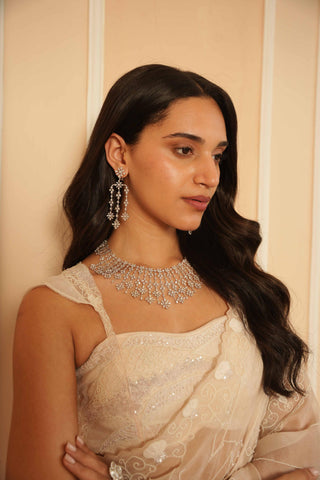 Pink dil se aya saree