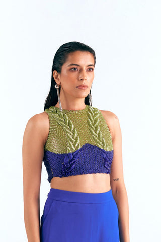 Knit Blouse Modern Knit - Multicolor Blouse by Essé