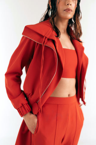 Bomber Trench Set Bold Wear - Red Vermillion Set by Essé