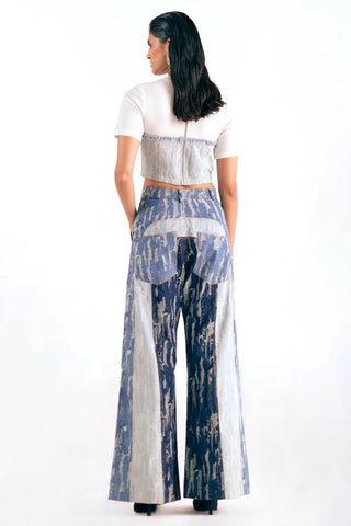 Denim Trousers Modern Denim - Blue Triple Pant by Essé