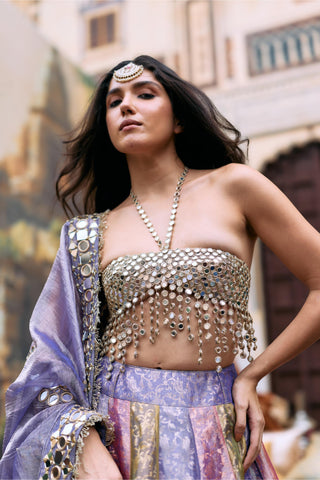 Lehenga Set Indian Wedding - Pink Rangratna Ensemble by Itrh