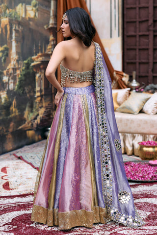 Lehenga Set Indian Wedding - Pink Rangratna Ensemble by Itrh