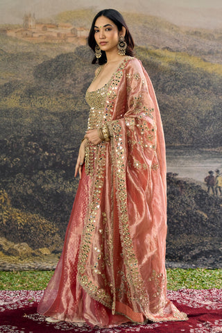 Sharara Set Indian Wedding - Pink Gulbahar Sharara by Itrh