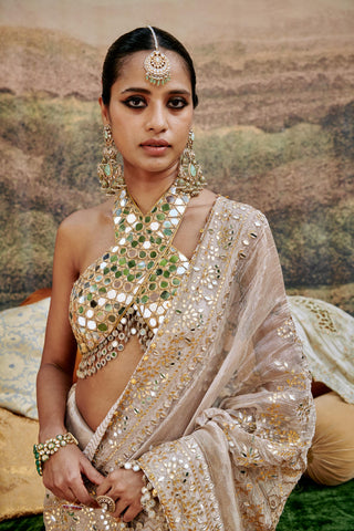 Ivory gaja naach kavya saree