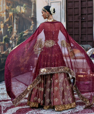 Lehenga set Indian Wedding – Multicolor Arunima by Itrh
