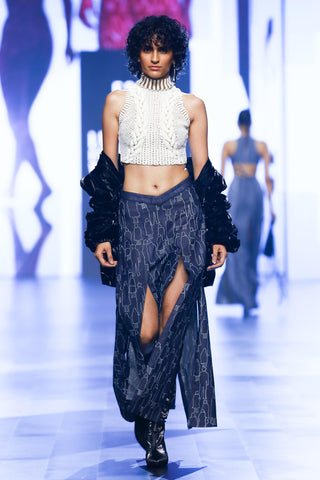 Top Contemporary Wear - Ivory knit by Essé