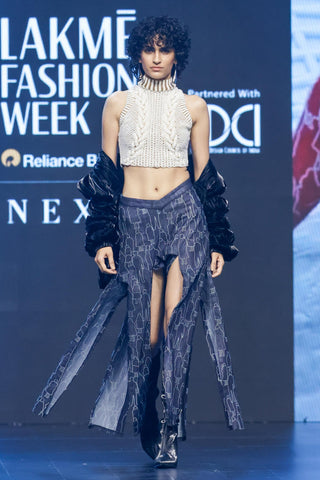 Top Contemporary Wear - Ivory knit by Essé