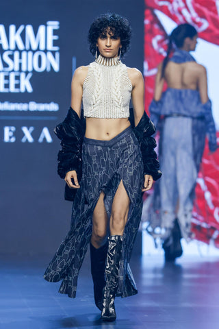 Top Contemporary Wear - Ivory knit by Essé