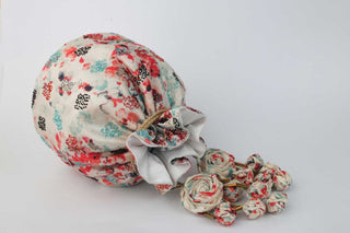 Water color print potli with kathdana