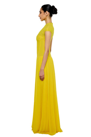 Dress Structured Wear - Yellow Bianca Dress by self-cntrd
