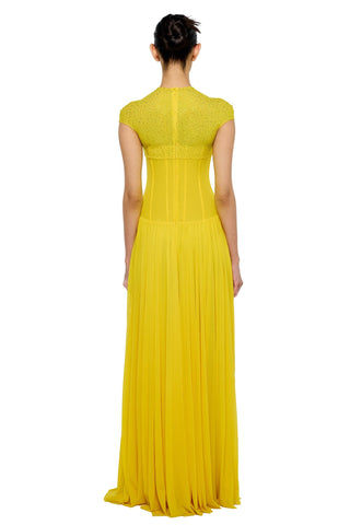 Dress Structured Wear - Yellow Bianca Dress by self-cntrd