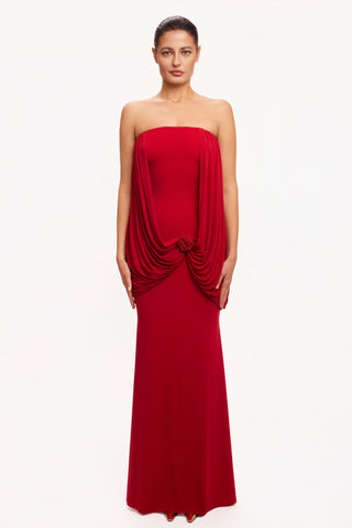 Dress Effortless Wear - Red Rosee Dress by self-cntrd