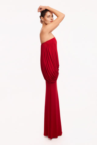 Dress Effortless Wear - Red Rosee Dress by self-cntrd