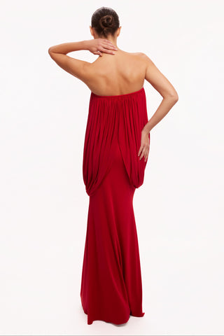 Dress Effortless Wear - Red Rosee Dress by self-cntrd