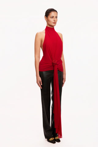 Top Mesh Wear - Red Eden Top by self-cntrd