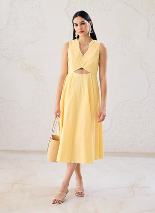 Buttercup noontide dress XS / yellow / women Buttercup noontide dress XS / yellow / women