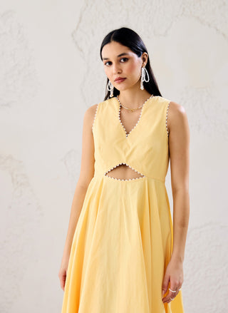 Buttercup noontide dress XS / yellow / women Buttercup noontide dress XS / yellow / women