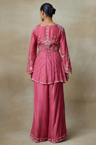 Co-ord Set Contemporary Wear – Pink Lake by Shasha Gaba