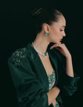 Pant Set for Contemporary Wear - Green Grace and Other Accidents by The Little Black Bow