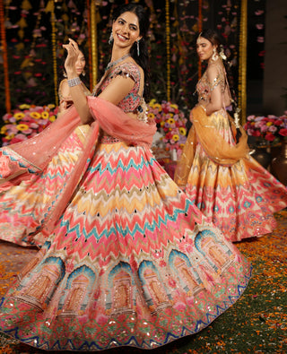 Lehenga Set for Indian Wedding - Palace Sheesh Couture by Archana Kochhar