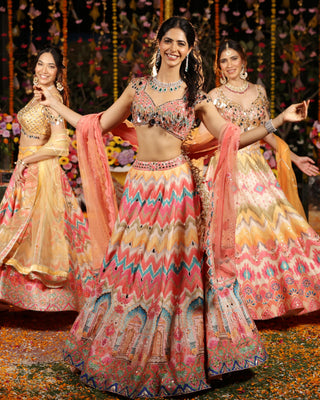 Lehenga Set for Indian Wedding - Palace Sheesh Couture by Archana Kochhar