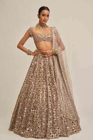 pink cutwork lehenga - Indian Wedding - modern maharani cutwork by Vvani by Vani Vats