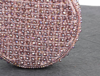 Purple lustre sphere bag