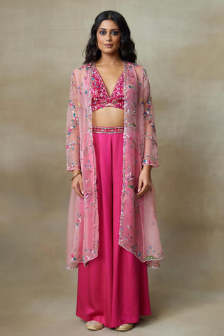 Pink Kurta Set for Indian Wedding – Magpie by Shasha Gaba