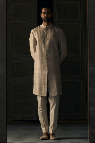 Achkan Indian Wedding - Beige Rambagh by Matsya