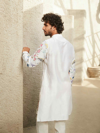 Ivory spectrum kurta and pants