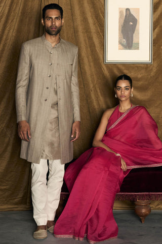 Achkan Indian Wedding - Gray Jamshedpur by Matsya