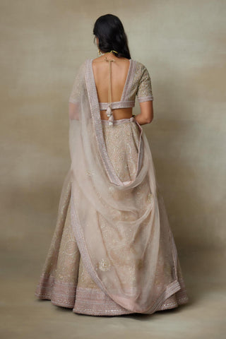 Lehenga Set Indian Wedding – Pink Moonset by Shasha Gaba