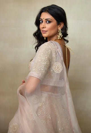 Lehenga Set Indian Wedding – Pink Moonset by Shasha Gaba