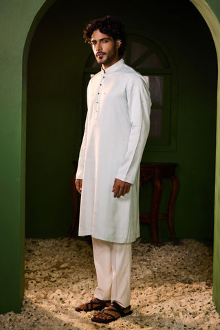 Kurta Set for Indian Wedding – Blue Chandrodaya by Shreyansh Designs