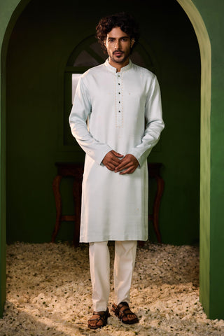 Kurta Set for Indian Wedding – Blue Chandrodaya by Shreyansh Designs